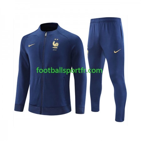 France Ensemble Vestes d'entrainement Bleu 2023-2024